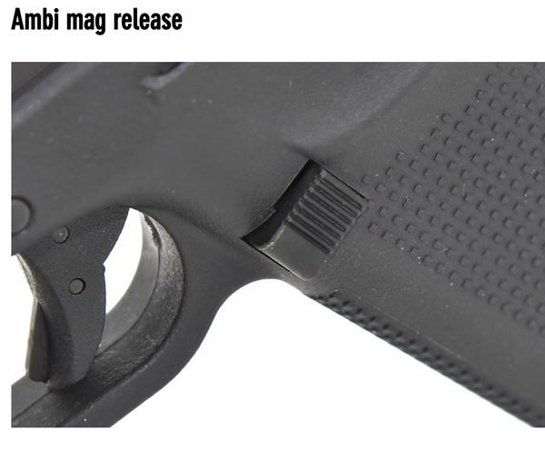 GHK Glock 17 Gen 5 MOS Gas Blowback Airsoft Pistol - Cerakote Aluminum Version | GHK
