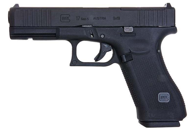 GHK Glock 17 Gen 5 MOS Gas Blowback Airsoft Pistol - Cerakote Aluminum Version | GHK
