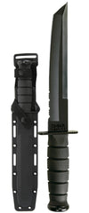 Ka-Bar 1245 Black Combat Knife – Tanto Tip | Ka-Bar