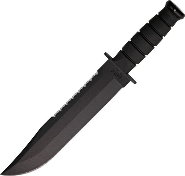 KA-BAR Big Brother Combat/Survival Bowie – Rubber Handle, Saw-Back | Ka-Bar