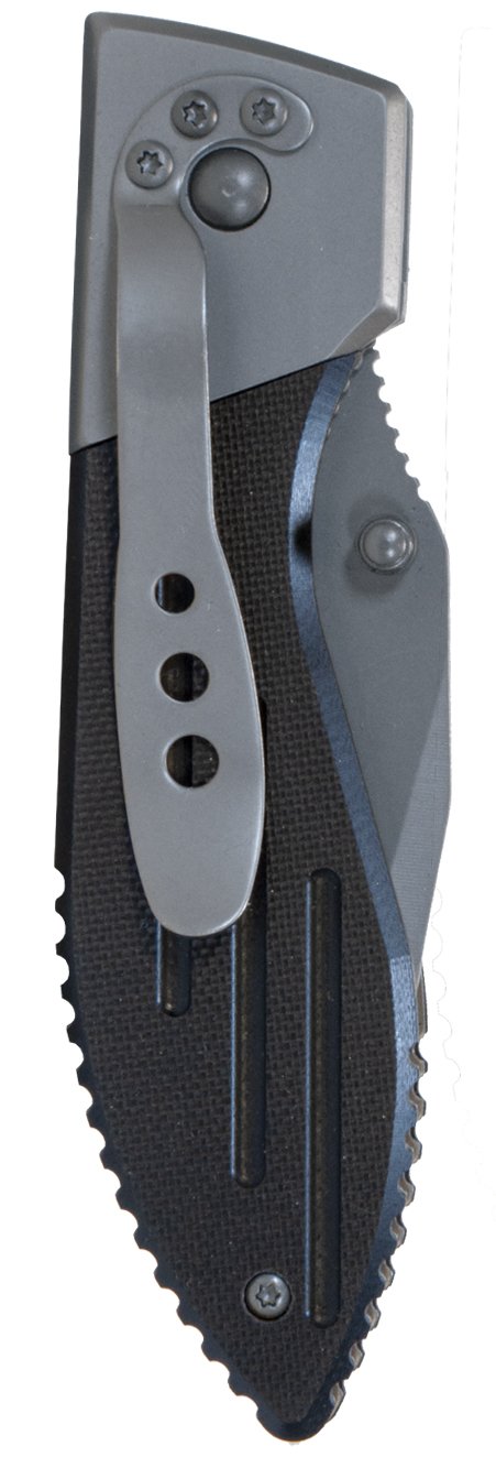 Ka-Bar 3075 Warthog Tanto Folding Knife – Half Serrated | Ka-Bar