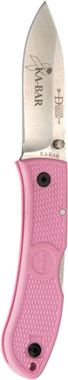 Ka-Bar 4062PK Dozier Hunter Folding Knife – Pink Handle | Ka-Bar
