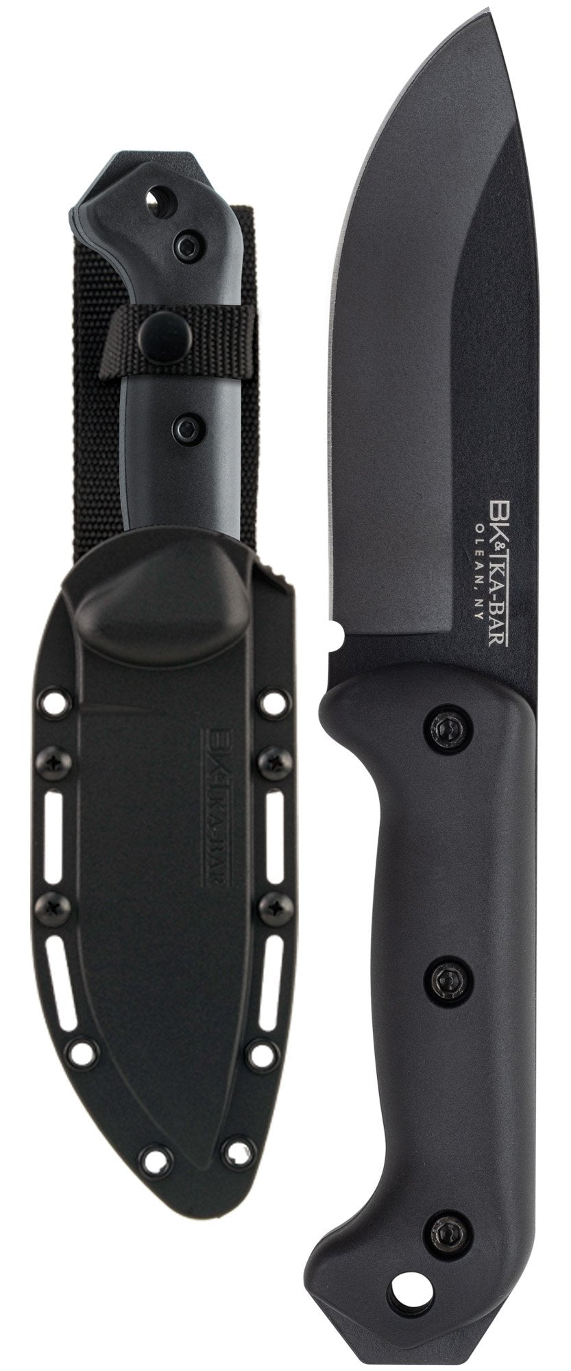 Ka-Bar BK-2 Becker Campanion Fixed Blade Knife w/ Sheath | Ka-Bar
