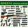 LCT RPKS74 Airsoft AK AEG LMG w/ Gate Aster