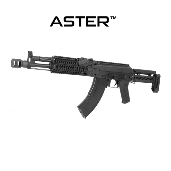 LCT ZK-104 Airsoft AK AEG Rifle w/ Z-Style Upgrade Furniture & Gate Aster V3