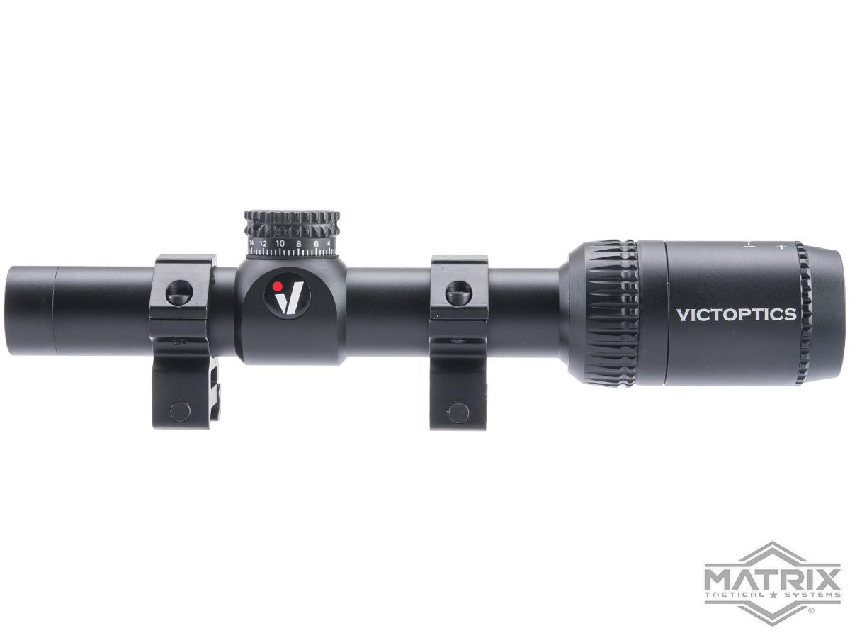 Matrix X4 1-4x20 Second Focal Plane Tactical Scope w/ Mounting Rings by VictorOptics | Matrix