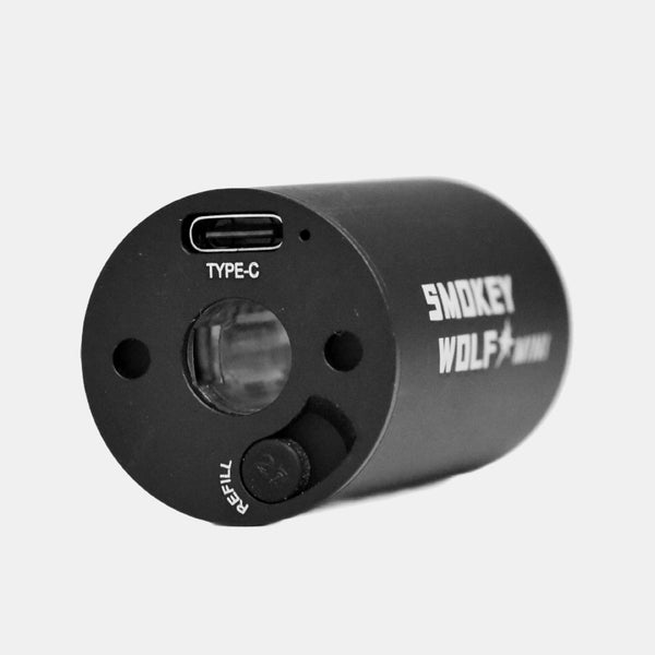 Martina Smokey Wolf Mini Airsoft Muzzle Attachment w/ Muzzle Flash & Smoke Effect