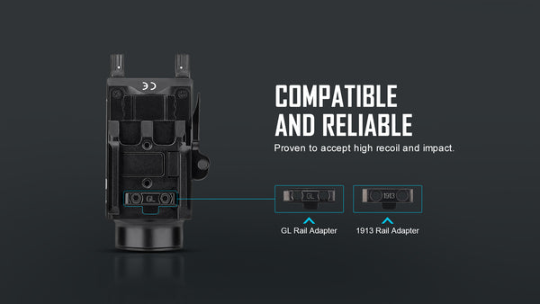 Olight Baldr S Tactical Flashlight/Laser – 800lumens Black