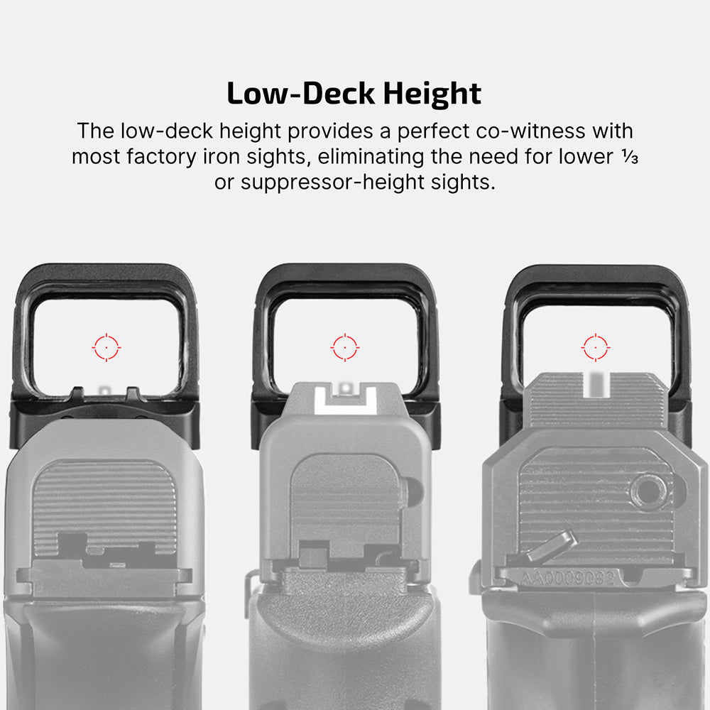 Olight Osight S Pistol Red Dot Sight w/ 2 MOA Dot & 32 MOA Circle – OAL Material