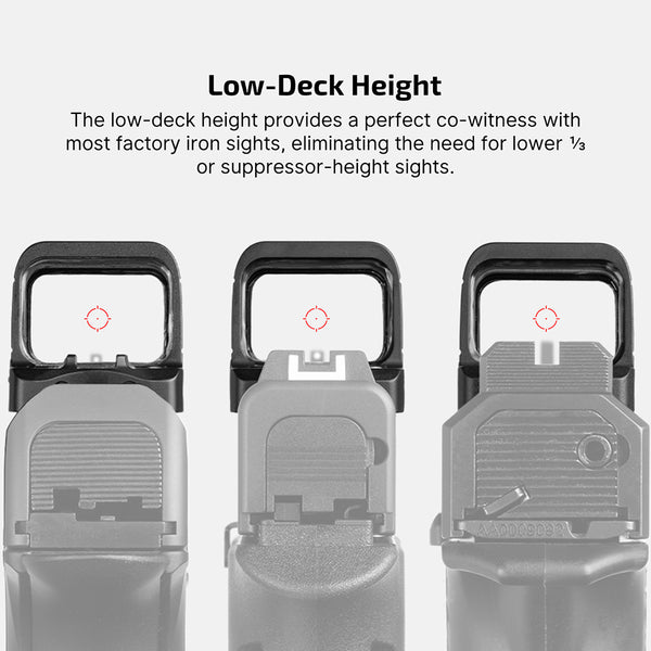 Olight Osight S Pistol Red Dot Sight w/ 2 MOA Dot & 32 MOA Circle – OAL Material