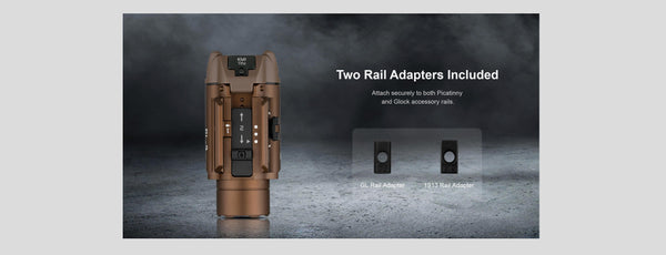 Olight PL-3 Valkyrie Rail Mount 1300 Lumens Pistol Flashlight – Black | Olight