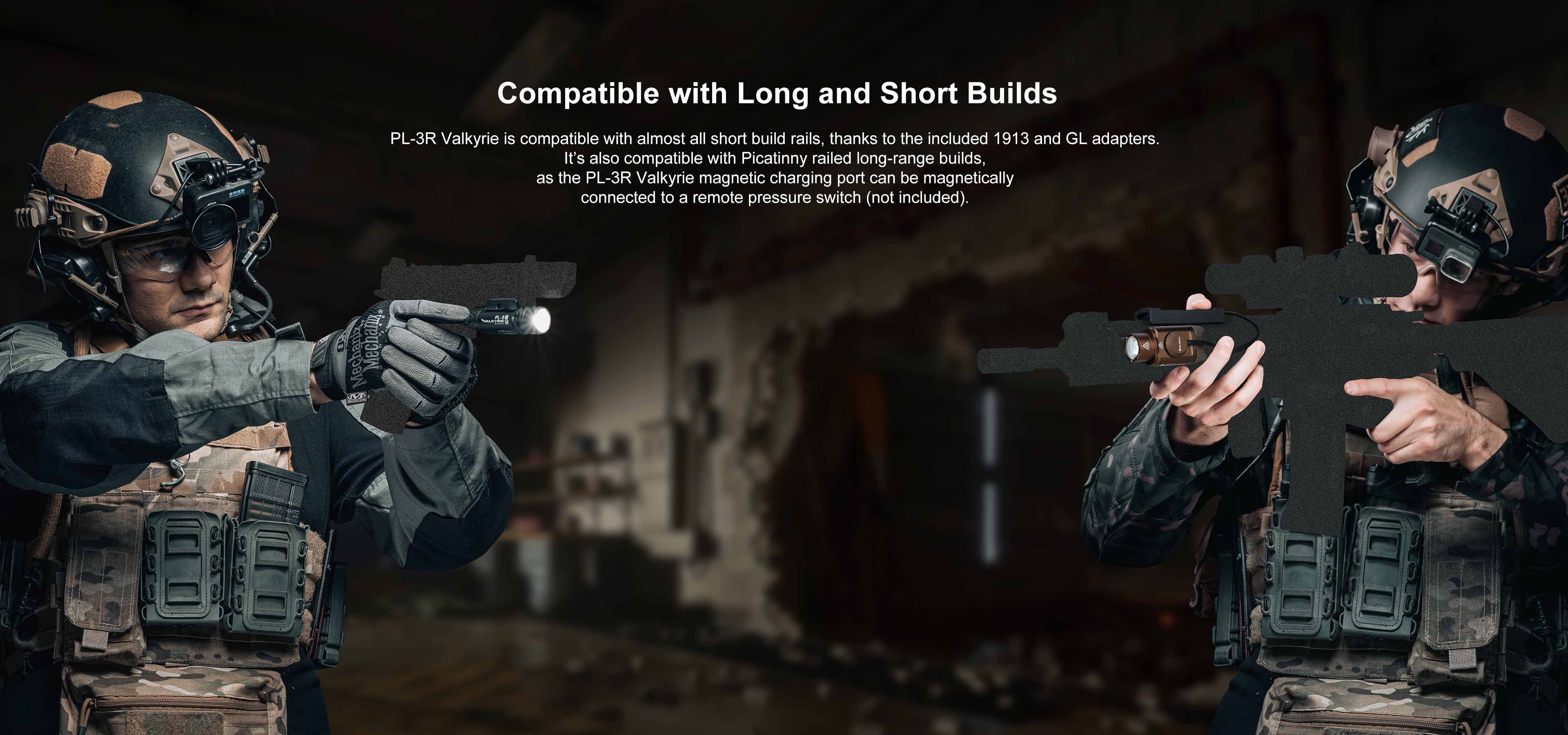 Olight PL-3R Rechargeable Tactical Flashlight – 1500 lumens