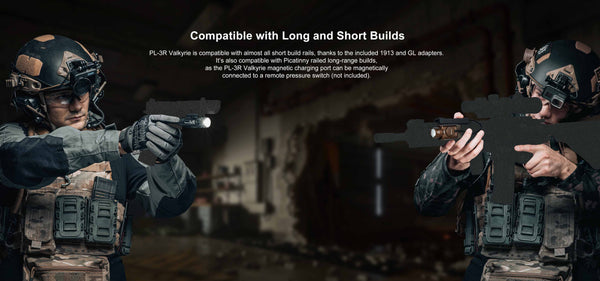 Olight PL-3R Rechargeable Tactical Flashlight – 1500 lumens