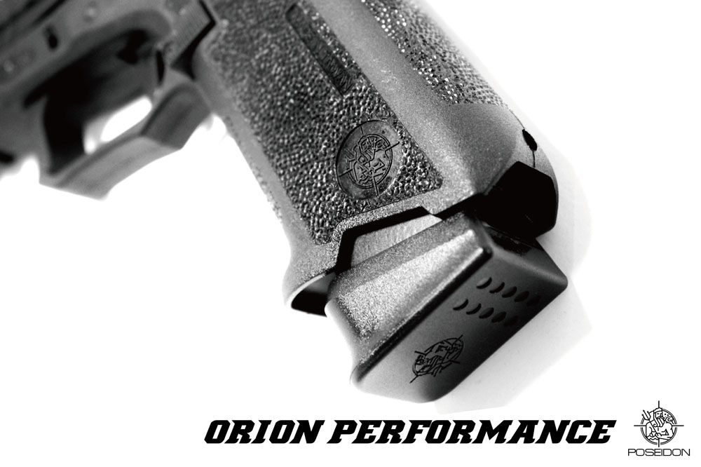 Poseidon Orion No.3 Performance Gas Blowback Airsoft Pistol – Black | Poseidon Airsoft