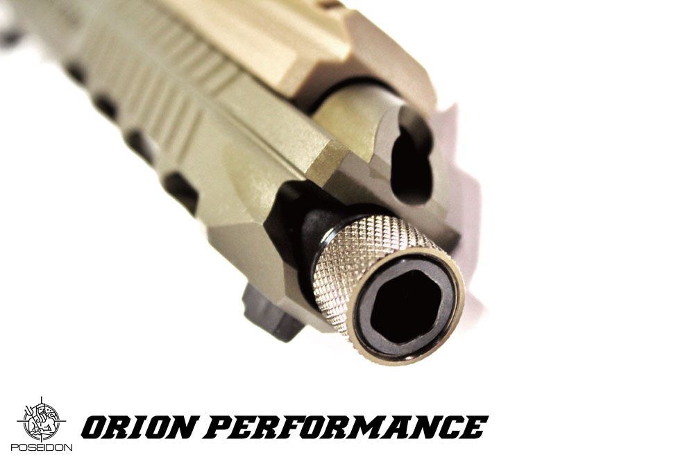 Poseidon Orion No.3 Performance Gas Blowback Airsoft Pistol – Tan | Poseidon Airsoft