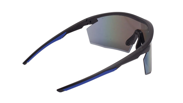 Pyramex PMXSPEC Ballistic Shooting Glasses – Blue Mirror Lens