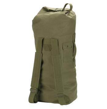 Rothco G.I. Style Canvas Double Strap Duffle Bag - Olive | Rothco