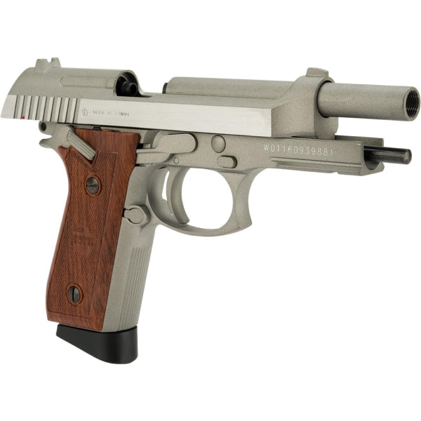 Swiss Arms PT92 Full Metal CO2 Blowback BB Pistol – Silver | Swiss Arms