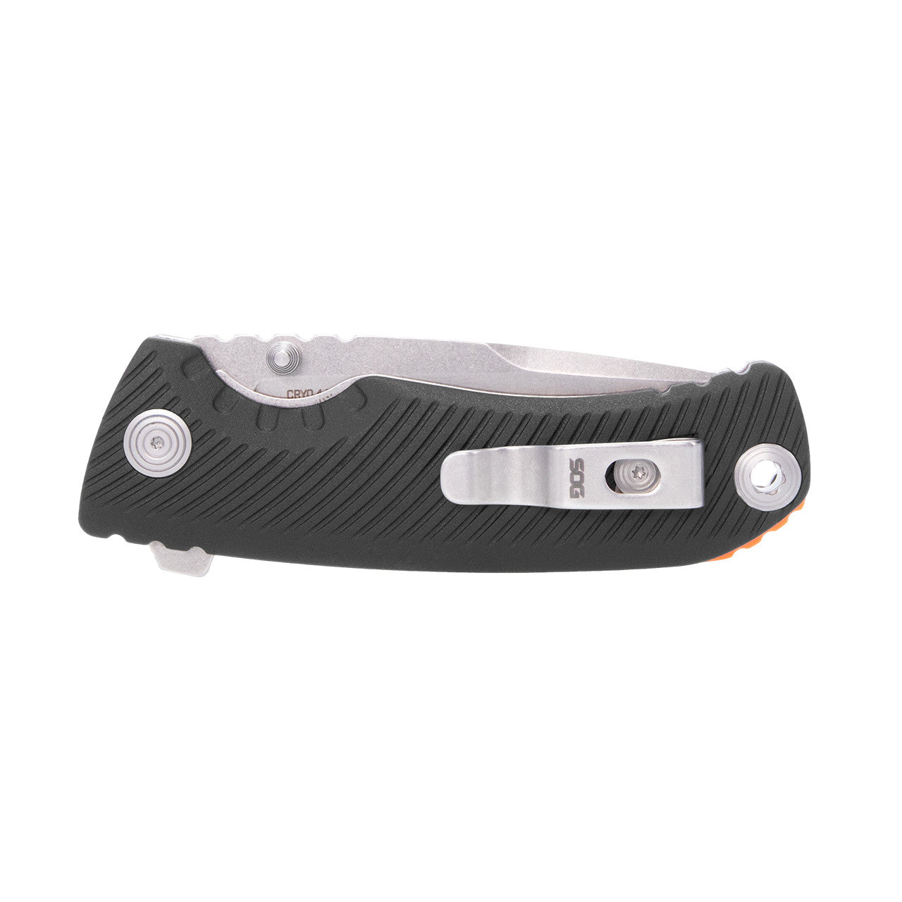 SOG Tellus ATK Flipper Folding Knife – Black