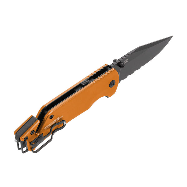SOG Escape ATK 2.0 Assisted Rescue Folding Knife – Hi-Vz Orange