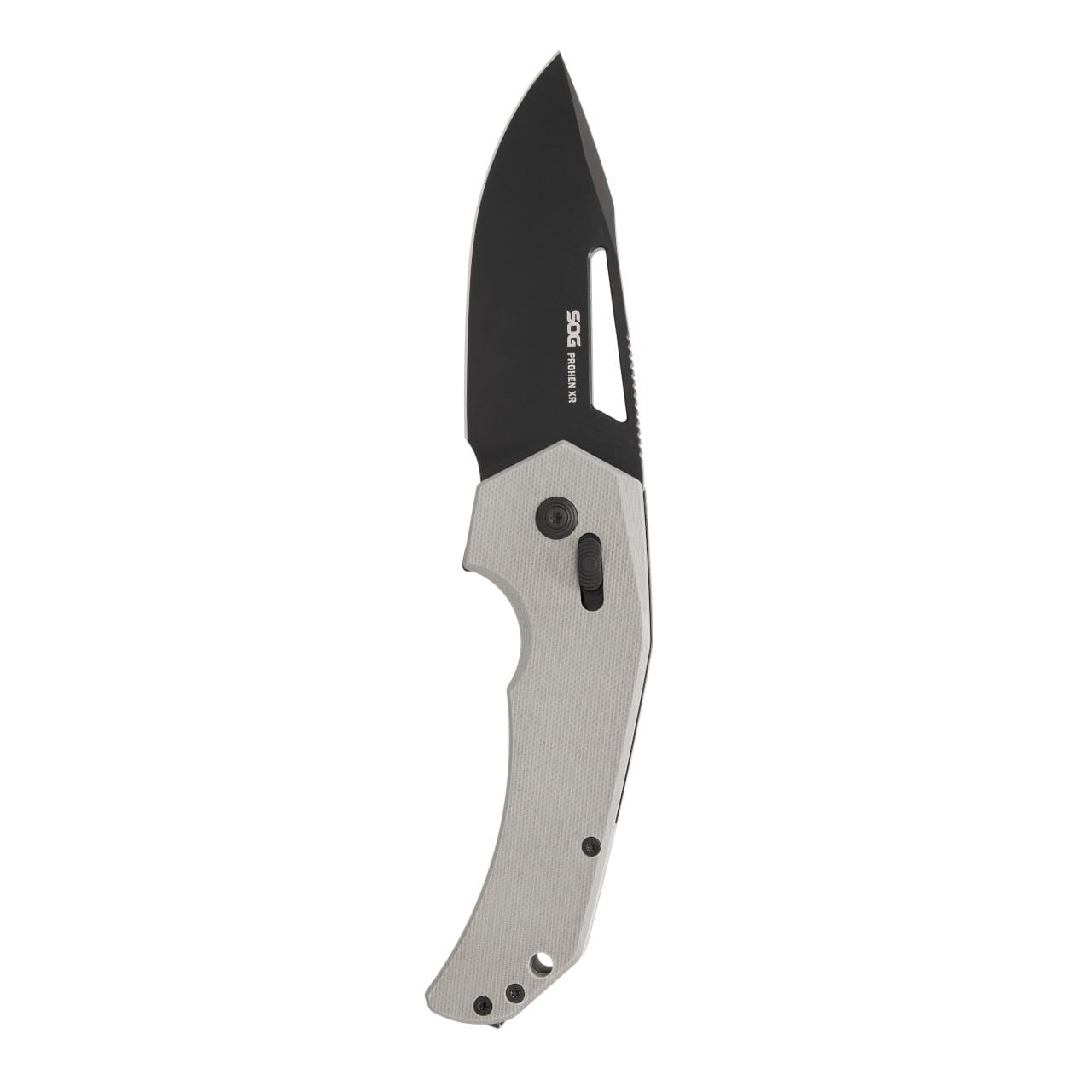 SOG Prohen XR Folding Knife w/ Grey G10 Handle – D2 Steel