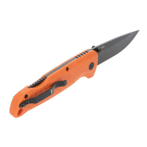 SOG Adventurer LB Folding Knife – Orange Handle