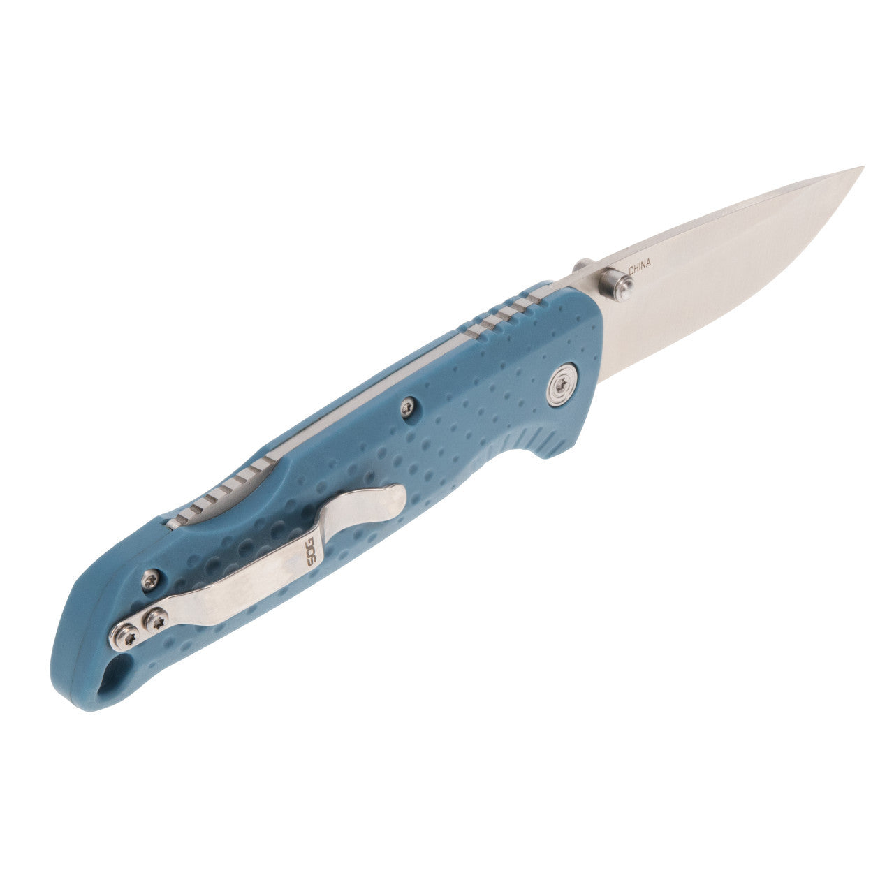 SOG Adventurer LB Folding Knife – Nordic Blue Handle