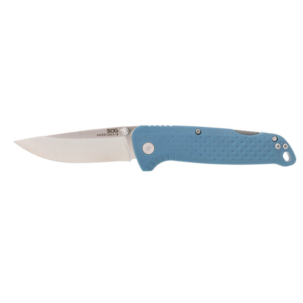 SOG Adventurer LB Folding Knife – Nordic Blue Handle