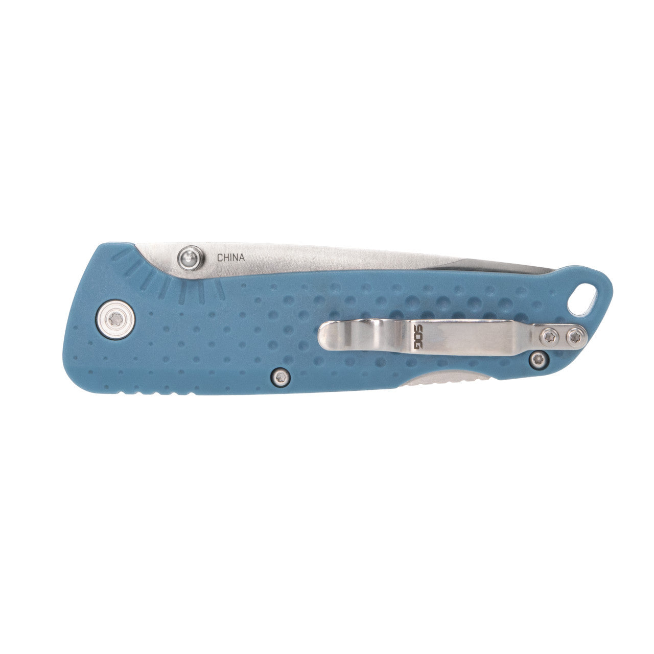 SOG Adventurer LB Folding Knife – Nordic Blue Handle