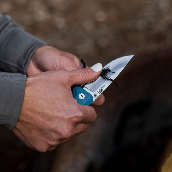 SOG Adventurer LB Folding Knife – Nordic Blue Handle