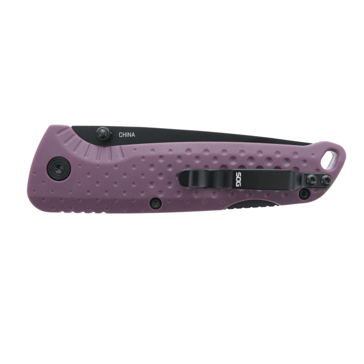 SOG Adventurer LB Folding Knife – Dusk Purple Handle