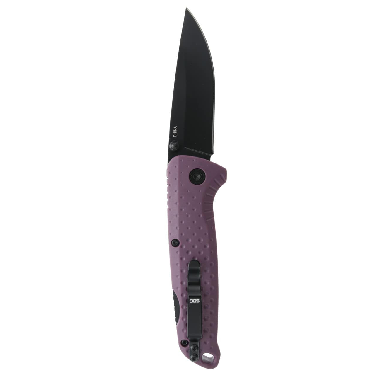 SOG Adventurer LB Folding Knife – Dusk Purple Handle