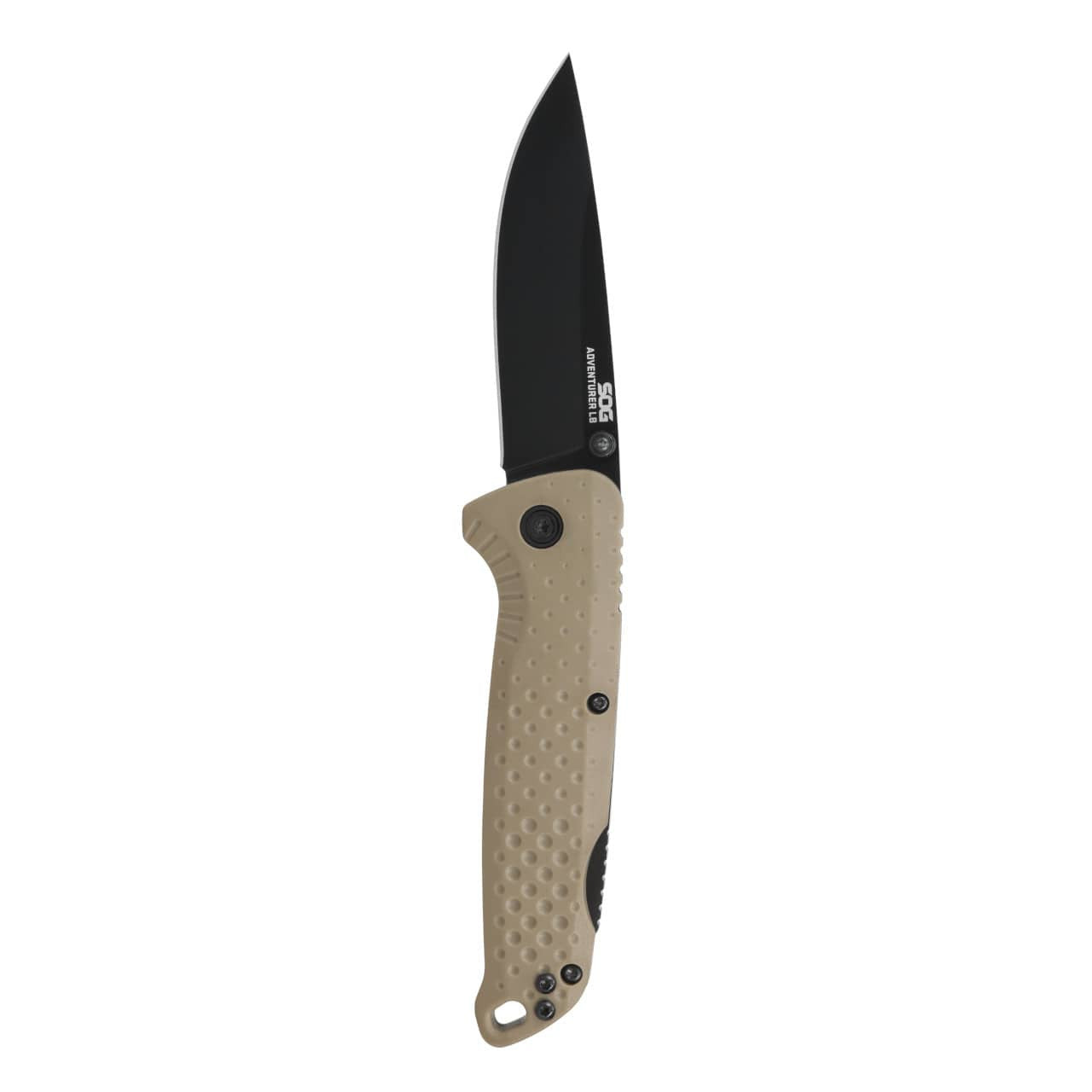 SOG Adventurer LB Folding Knife – FDE Handle