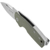 SOG Stout FLK Folding Knife w/ Olive Drab G10 Handle – D2 Steel