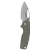 SOG Stout FLK Folding Knife w/ Olive Drab G10 Handle – D2 Steel