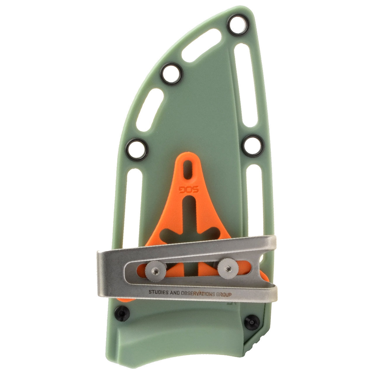 SOG Tellus FX Fixed Blade Knife – Olive Drab Handle