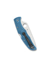 Spyderco Endura 4 Flat Ground Folding Knife – VG10, Blue Handle C10FPBL
