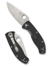 Spyderco Tenacious Lightweight Folding Knife – 8Cr13MoV, Black Handle C122PBK