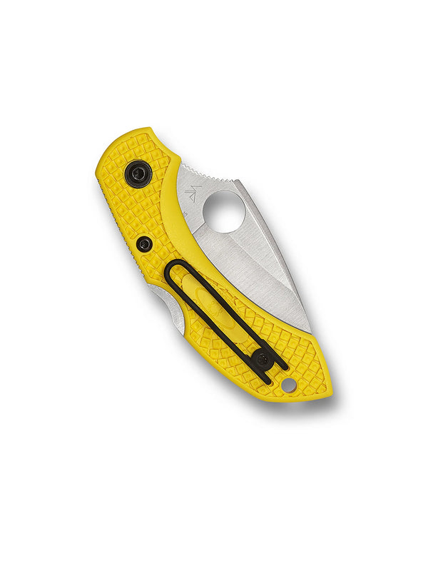 Spyderco Dragon Fly 2 Salt Folding Knife – H2 Steel, Yellow FRN Handle C28PYL2