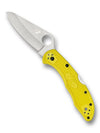 Spyderco Salt 2 Ultra Stainless Folding Knife – H2 Steel, Yellow Handle C88PYL2