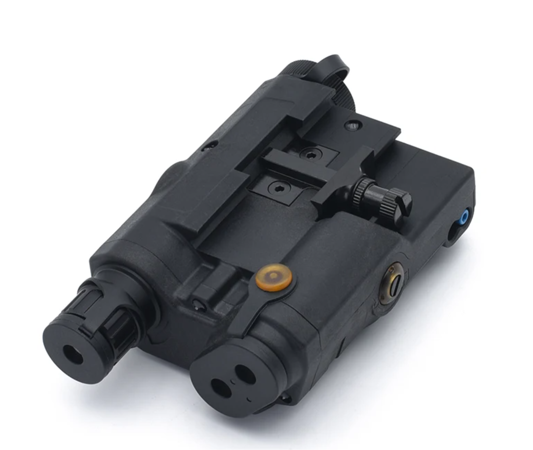 Sotac PEQ-15 Aiming Laser & LED Flashlight – Black, Visible Red Laser/ IR Laser + LED Flashlight | Sotac