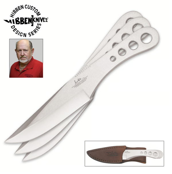 Gil Hibben Professional Throwing Knives Triple Set | United Cutlery