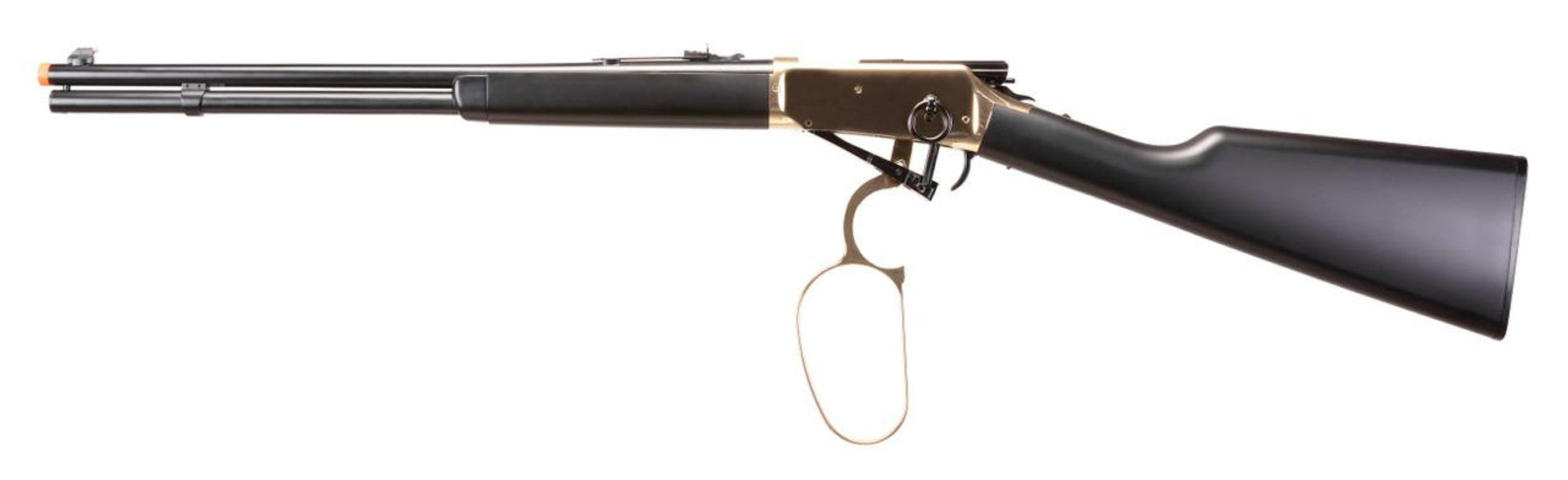 Umarex Elite Force Legends Saddle Gun Airsoft Lever Action Rifle – Black & Gold Limited Edition