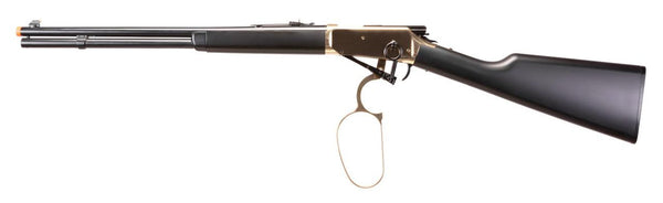 Umarex Elite Force Legends Saddle Gun Airsoft Lever Action Rifle – Black & Gold Limited Edition