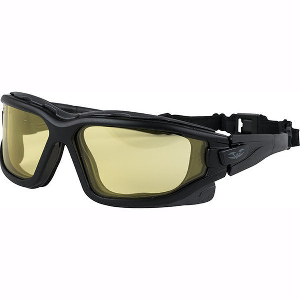 Valken Zulu Thermal Anti-Fog Airsoft Goggles – Yellow Lens, Regular Fit | Valken