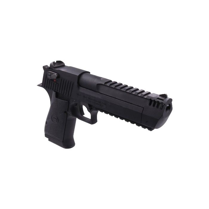 Cybergun/WE-Tech Magnum Research Desert Eagle L6 .50AE Gas Blowback Airsoft Pistol – Black