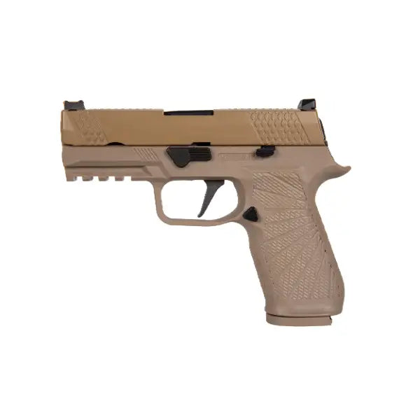 WE Tech F18 V2 Gas Blowback Airsoft Pistol – Tan | WE Tech
