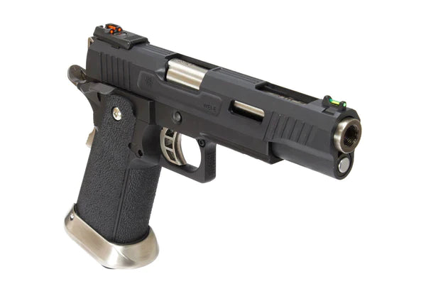 WE Hi-Capa 5.1 T-Rex Competition Gas Blowback Airsoft Pistol – Black | WE Tech