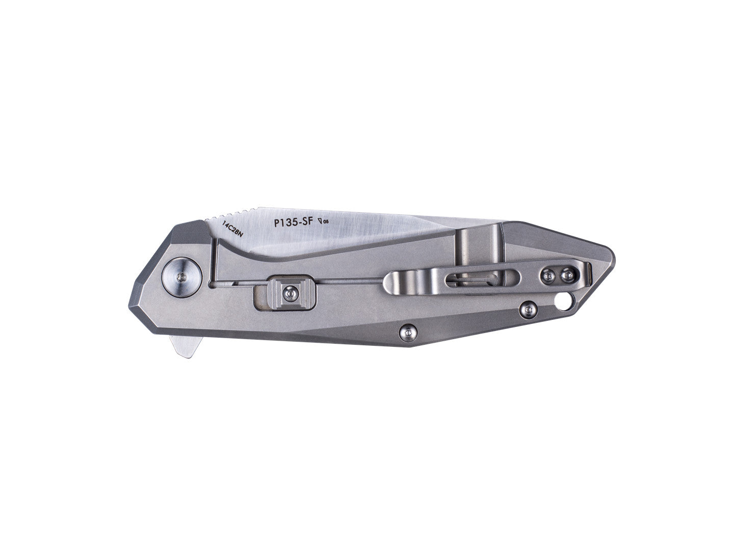 Ruike P135-SF Folding Knife – Silver | Ruike