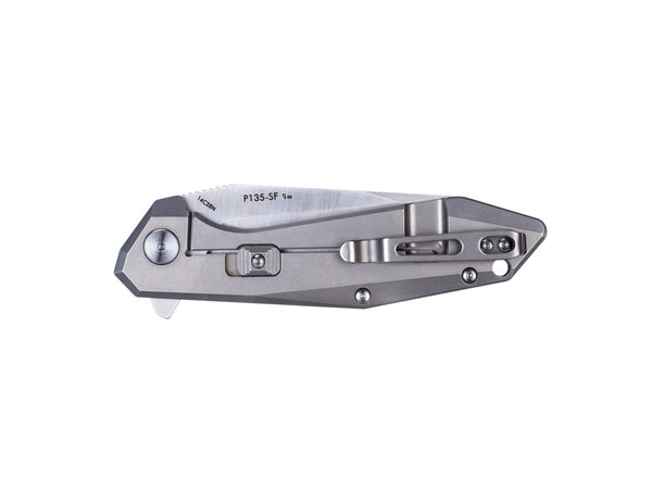 Ruike P135-SF Folding Knife – Silver | Ruike
